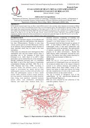 evaluation of heavy metal contamination in road dust - Technical ...