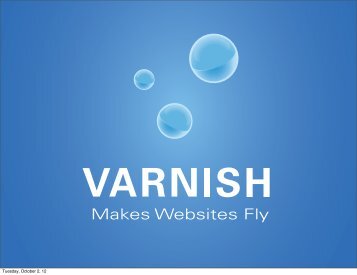 Varnish Administration Console