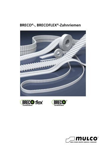 BRECO®-, BRECOFLEX®-Zahnriemen