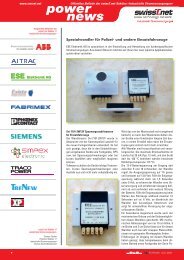 power news - bei ESE Elektronik AG