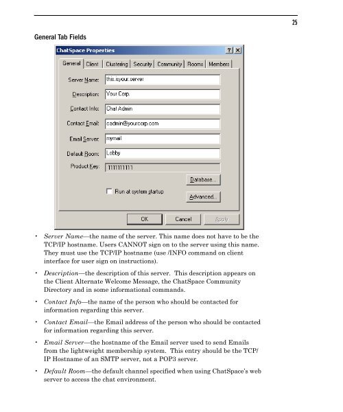 Community Building with ChatSpace Server Manual