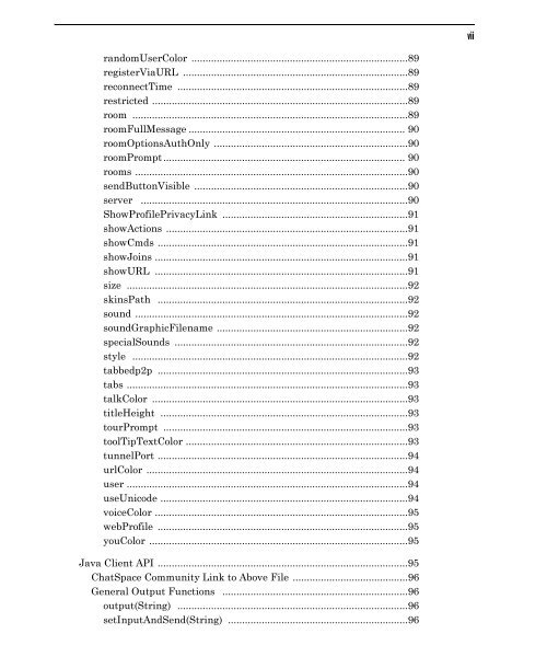 Community Building with ChatSpace Server Manual