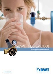 BWT - HydroMODUL - bei BWT Wassertechnik GmbH