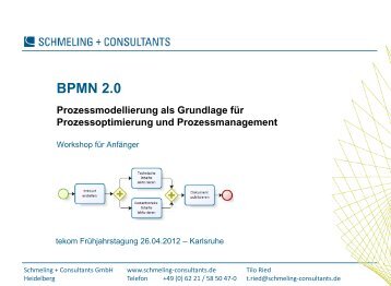 BPMN 2.0 – Prozessmodellierung als Grundlage für ... - tekom