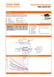 Auswahl und Anwendung von Elektromagneten  - Tremba GmbH