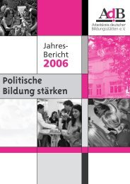 Politische Bildung stärken 2006 - Arbeitskreis deutscher ...