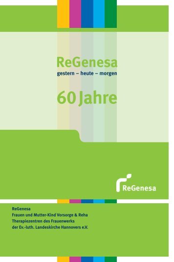 60 Jahre - Regenesa