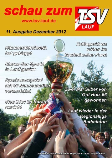 Download der gesamten Vereinszeitung als pdf-Datei - TSV Lauf