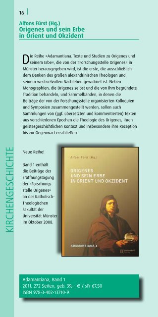 Aschendorff Verlag Novitäten