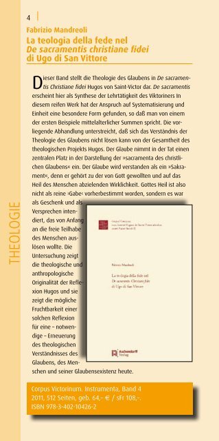 Aschendorff Verlag Novitäten