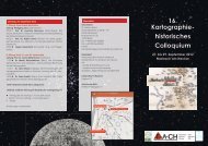 16. Kartographie- historisches Colloquium - Kartengeschichte.ch