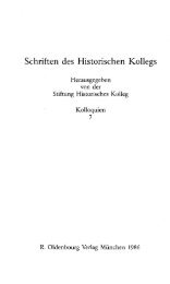 I. Von der Gastfreundschaft zum Gasthaus - Historisches Kolleg