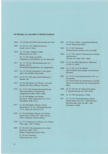 1992 - Landzunft Regensdorf