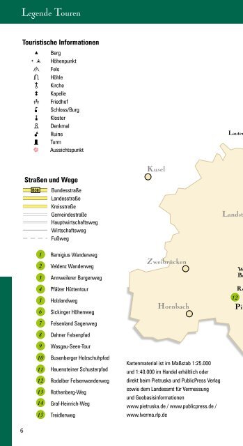 Die Pfalz. - Verbandsgemeinde Wolfstein