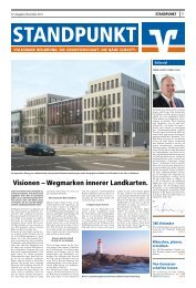Standpunkt - 12. Ausgabe, November 2011 - Volksbank Heilbronn eG