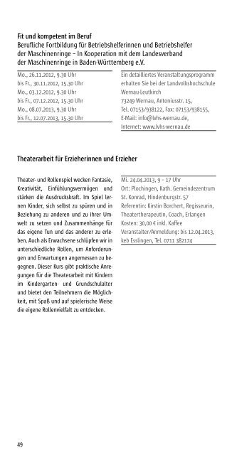 herunterladen - KEB Katholische Erwachsenenbildung Diözese ...