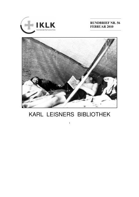 Rundbrief Nr. 56 - Internationaler Karl-Leisner-Kreis