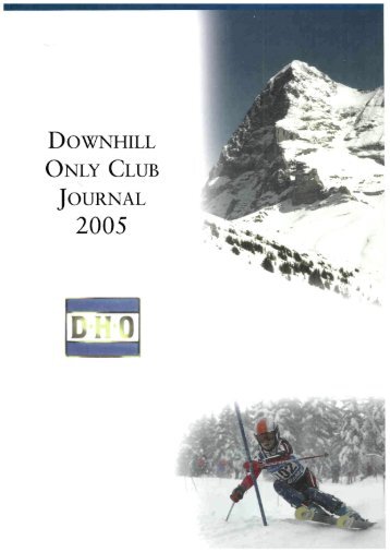 2005 - D T Price - the DHO