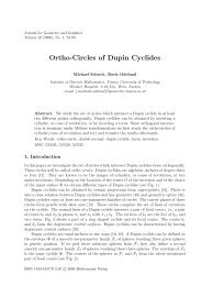 Ortho-Circles of Dupin Cyclides - CiteSeerX