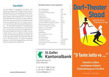 DorfTheater_Prosp09.indd - Dorftheater Staad