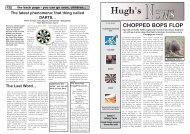 chopped bops flop - St Hugh's College JCR