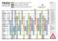 Fahrplan Maloja – Pontresina und Chamues-ch - Engadin Bus