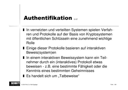 Schwarz/weiss - esecurity Technologies Rolf Oppliger