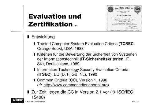 Schwarz/weiss - esecurity Technologies Rolf Oppliger