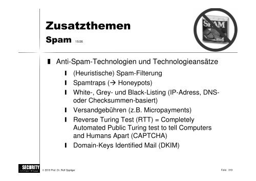 Schwarz/weiss - esecurity Technologies Rolf Oppliger