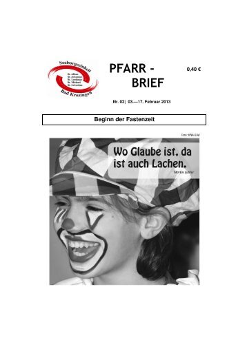 2013- Pfarrbrief Nr. 02 - Seelsorgeeinheit Bad Krozingen