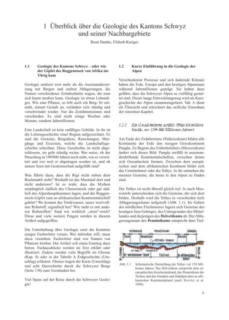 Naturforschende Gesellschaft Kanton Schwyz - Geologie und ...