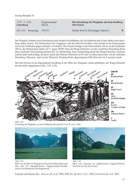 Naturforschende Gesellschaft Kanton Schwyz - Geologie und ...