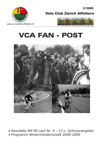 Fan Post Sept 2008 - Veloclub Zürich Affoltern