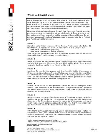 3c 3 Werte und Einstellungen - Erziehungsdirektion des Kantons Bern