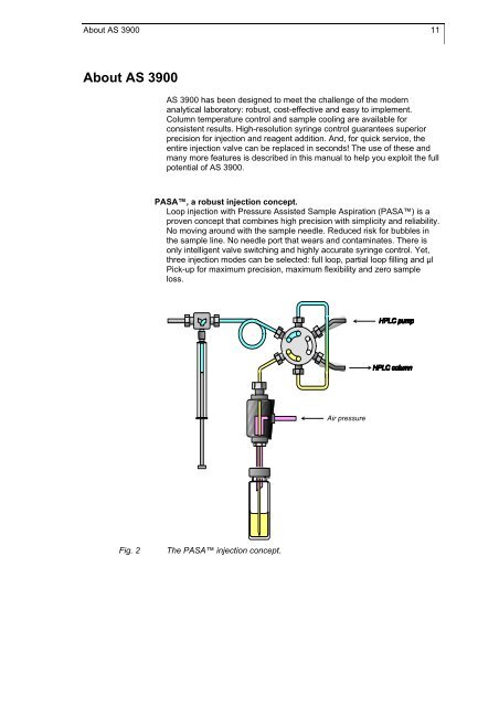 Smartline Autosampler 3900 Manual / Handbuch V 1508 03/2007