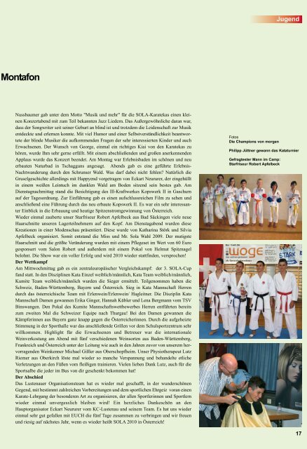 KVBW-Magazin 0904 - Bushido Oberkirch