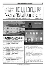 Amtsblatt 01/2007 - Marktgemeinde St. Andrä-Wördern