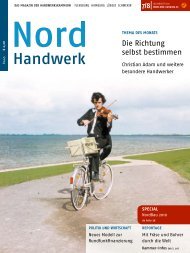 Die Richtung selbst bestimmen - Nord-Handwerk