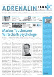 Markus Tauchmann Wirtschaftspsychologe - SLKK