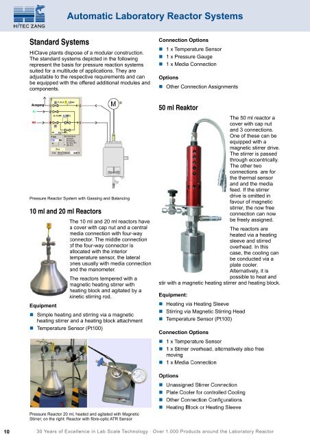 HiTec Zang GmbH -- Main Catalogue 2009/10