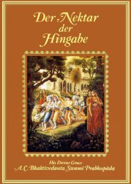 Der Nektar der Hingabe - Srila Prabhupadas originale deutsche ...