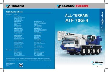 Download Spec Sheet - Tadano America Corporation