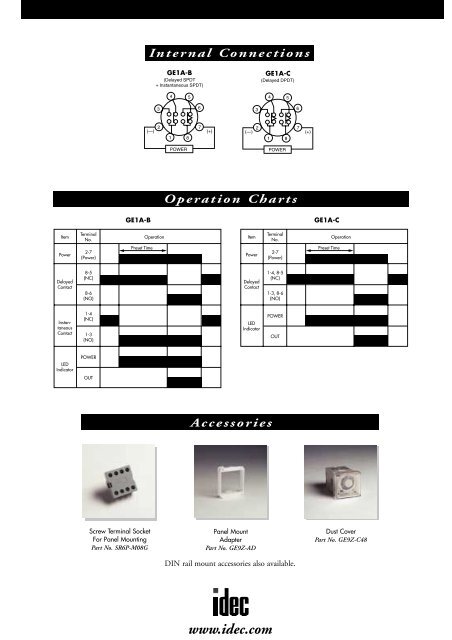 GE1A Timer - Idec