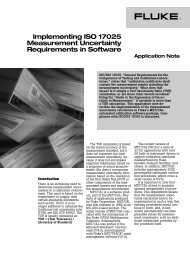 Application Note Implementing ISO 17025 Measurement Uncertainty