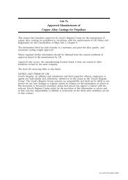 List 5 Approved Manufacturers Of Iron Castings Lloyd S Register