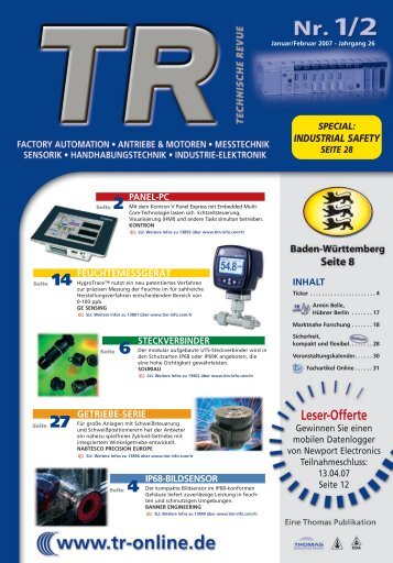 Leser-Offerte - Thomas Industrial Media