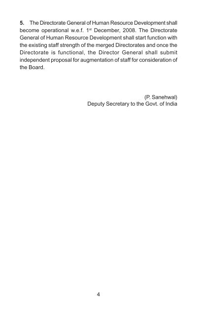 HRD in CBEC - Directorate General of human resource ...