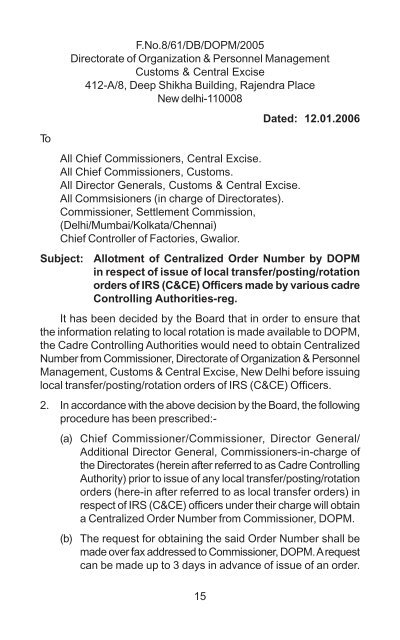 HRD in CBEC - Directorate General of human resource ...