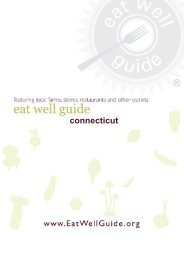 connecticut - Eat Well Guide