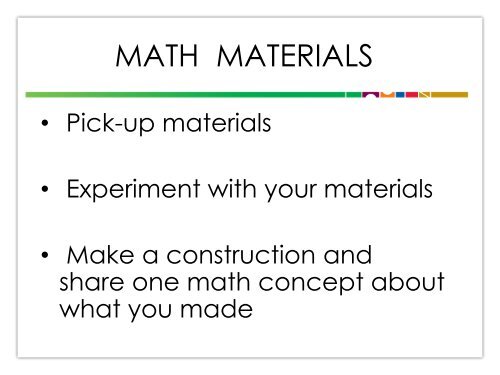 Headstart's High Five Mathematize